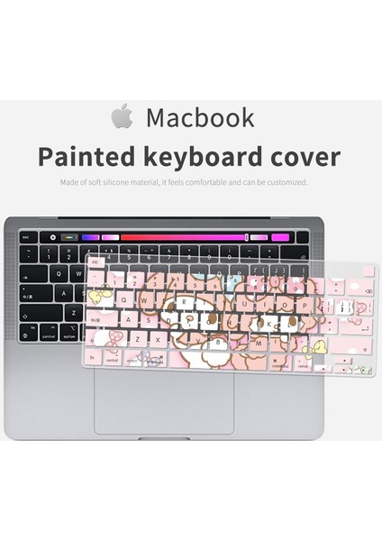A1990 Klavye Kapak Cilt Silikon Klavye Cilt Için Macbook Air Macbook Pro 13 15 16 17 A2179 A2251 A2338 A2141 Klavye Aksesuarları (Yurt Dışından)