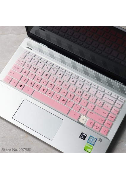 Degrade Pembe Hp Envy 13 2020 Dokunmatik Ekran 2-In-1 Dizüstü Bilgisayar 13-BA0010 13-BA0017TU 13-BA1003TX BA0017TX Silikon Klavye Kapak Cilt Koruyucu (Yurt Dışından) fiyatları