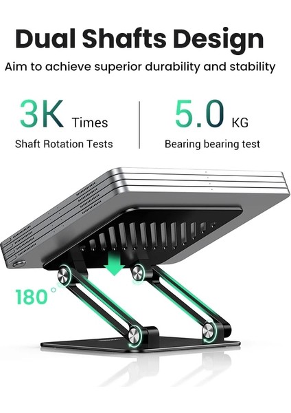 Kaldırma Tablet Standı Ugreen Tablet Telefon Standı iPad Pro iPhone Xiaomi Tablet Desteği Alüminyum iPad Tutucu Dizüstü Standı Telefon Tutucu iPad Standı (Yurt Dışından)