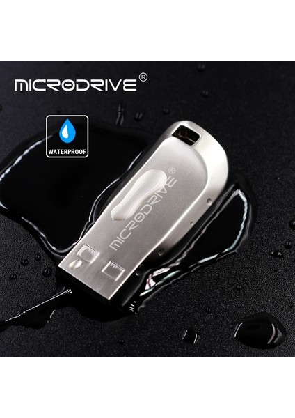 Gümüş 64GB Metal USB 2.0 Flash Sürücü 256GB 128GB 64GB 32GB Yüksek Hızlı Kalem Sürücü 16GB USB Disk Thumb Memory Stick Taşınabilir (Yurt Dışından)