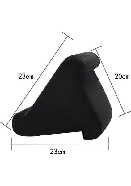 Gri Sünger Yastık Tablet Telefon iPad Dizüstü Bilgisayar Için Standı Esnek Cep Telefonu Tutucu Destek Yatak Istirahat Tablet Kitap Okuma Braketi (Yurt Dışından)