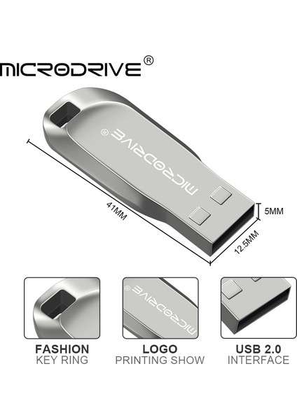 Gümüş 256 GB Flash Sürücü Yeni Gümüş Metal USB Kalem Sürücü USB Flash Sürücü 64 GB 32 GB 16 GB CZ50 USB Disk Kalem Hafıza Çubukları USB Anahtarı (Yurt Dışından) fiyatları