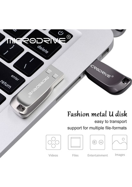 Gümüş 256 GB Flash Sürücü Yeni Gümüş Metal USB Kalem Sürücü USB Flash Sürücü 64 GB 32 GB 16 GB CZ50 USB Disk Kalem Hafıza Çubukları USB Anahtarı (Yurt Dışından) indirimleri