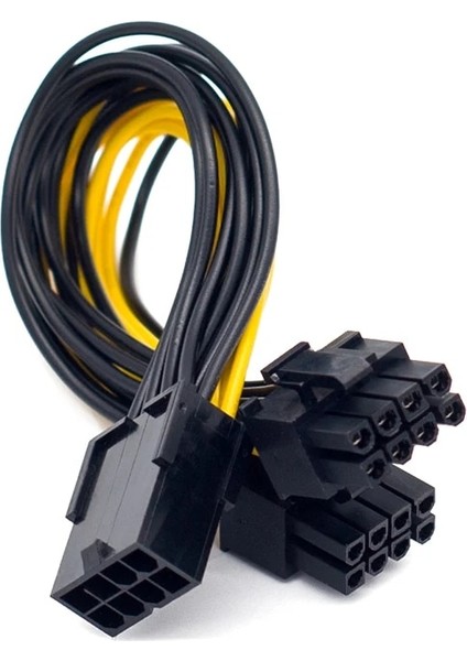 20 cm 5 Adet Pcı-Express Pcıe 8 Pin Çift 8 (6 + 2) Pin VGA Grafik Ekran Kartı Gpu Adaptörü Güç Kaynağı Splitter Kablosu 20 cm (Yurt Dışından)