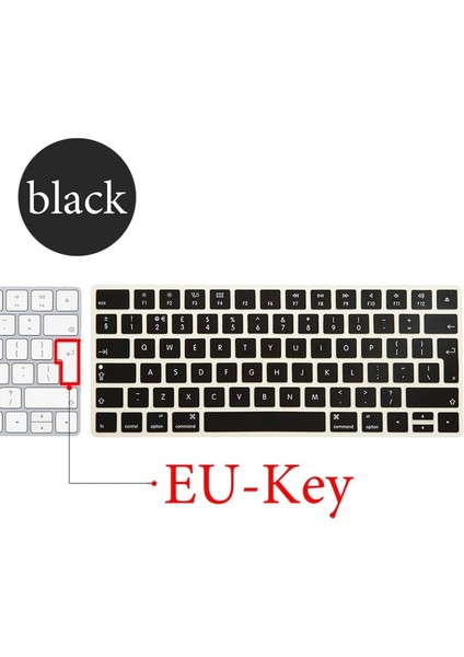 Ab-Anahtar-B Apple Bluetooth Kablosuz Klavye MLA22LL/A1644 IMAC Sihirli Klavye Kapak Koruyucu Silikon Kapak Abd/ab Versiyonu (Yurt Dışından)