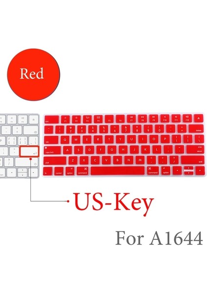 Abd-Anahtar-D Apple Bluetooth Kablosuz Klavye MLA22LL/A1644 IMAC Sihirli Klavye Kapak Koruyucu Silikon Kapak Abd/ab Versiyonu (Yurt Dışından)