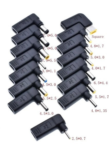 5521 Diğer Pd Parodi Adaptör Tak Dönüştürücü USB Tip C Dişi 7.4x5.0mm 4.5x3.0mm 5.5x2.5mm Erkek Dizüstü Bilgisayar Dc Çıkış Jak Konnektörü (Yurt Dışından) fiyatları
