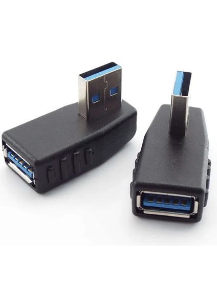 Dowm 5 Adet 1/2/5 Adet USB 3.0 A Erkek Dişi Adaptör Konnektörü Fiş Kablosu Uzatma Genişletici 90 Derece Açı Çoğaltıcı Dizüstü Bilgisayar Için (Yurt Dışından) indirimleri