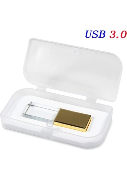Kutulu Altın 64 GB Jaster USB 3.0 Flash Sürücü Gül Altın Kristal Özel 3D Logo Kalem Sürücü Düğün Harika Hediye Pendrive Siyah Memory Stick 128 GB 64 GB (Yurt Dışından)
