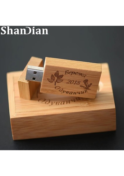 Bambu 64GB Yeni Düğün Hediyesi 64GB USB Flash Sürücü Fotoğrafçılık 32GB Pendrive Ücretsiz Özel Logo 16GB Memory Stick Yaratıcı Hediye 8gb U Disk 4gb (Yurt Dışından)