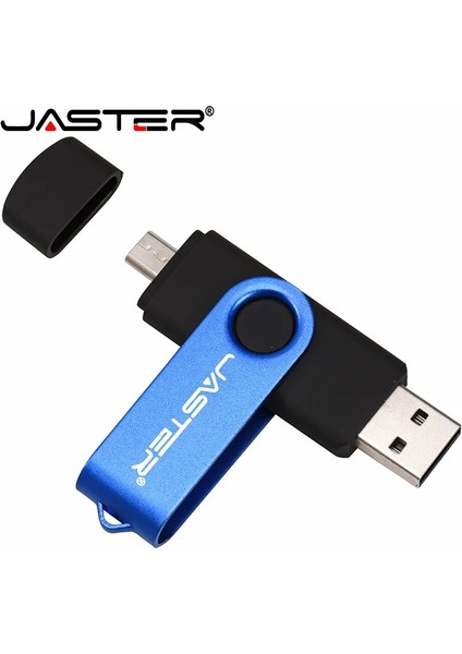 Mavi 64 GB Jaster 3 In 1 USB Flash Sürücü Type-C Adaptörleri Hediyeler Kalem Sürücü Otg Memory Stick U Disk Android Smartphone Pc Için 16G 32G 64 GB (Yurt Dışından)
