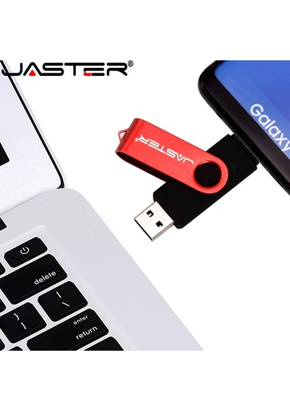 Mavi 64 GB Jaster 3 In 1 USB Flash Sürücü Type-C Adaptörleri Hediyeler Kalem Sürücü Otg Memory Stick U Disk Android Smartphone Pc Için 16G 32G 64 GB (Yurt Dışından)