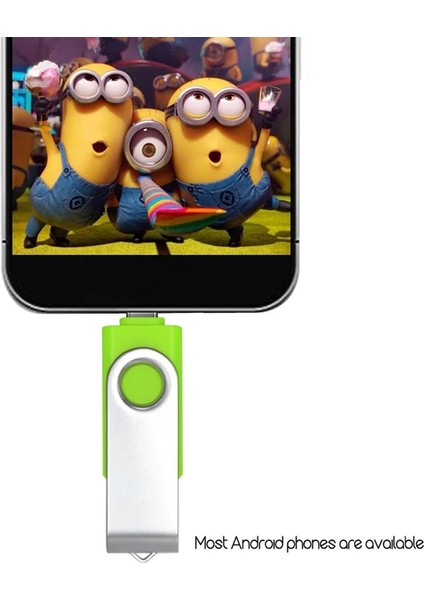 Beyaz Type-C 16GB Metal Otg 2 In 1 Kalem Sürücü 64GB Mikro USB Bellek Çubuğu 32GB Pendrive 16GB Type-C Adaptör USB Flash 8gb Cle USB Flash Sürücü 4gb (Yurt Dışından)