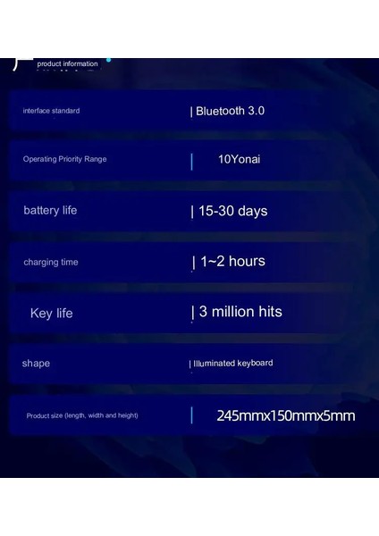 Dark Kablosuz Bluetooth Klavye Apple Telefonlar Için iPad Pro 11 2023 12.9 Ipadair 4 Huawei Xiaomi Için Iso Için: Android Windows Klavye (Yurt Dışından)