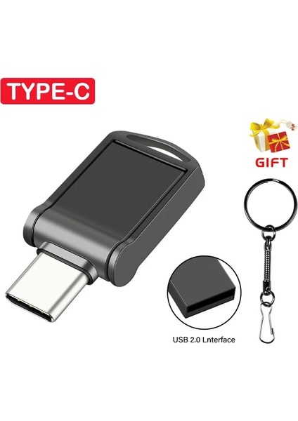 Sarı 64GB Yenı Mini 32GB 64GB Tip C Ultra Çift USB Flash Sürücü Memory Stick Başparmak Kalem Sürücü Iş Için Yaratıcı Hediyeler USB Flash Sürücüler (Yurt Dışından)