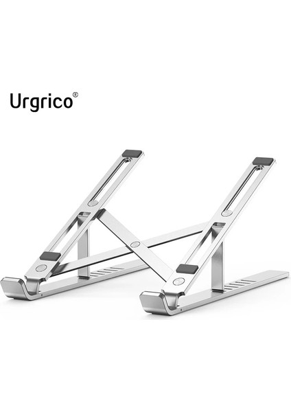 Uzay-Gri Urgrico Tablet Için Ayarlanabilir Dizüstü Bilgisayar Standı Dizüstü Standı MacBook Için Katlanabilir Alüminyum Dizüstü Bilgisayar Tutucu Hp Dell (Yurt Dışından) fiyatları