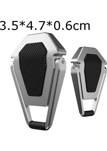 2 Adet (Metal) Metal Katlanabilir Dizüstü Bilgisayar Standı Evrensel Kaymaz Braketi Desteği Macbook Pro Air Lenovo Dizüstü Dizüstü Bilgisayarlar Için Montaj Tutucu Ayaklar (Yurt Dışından)
