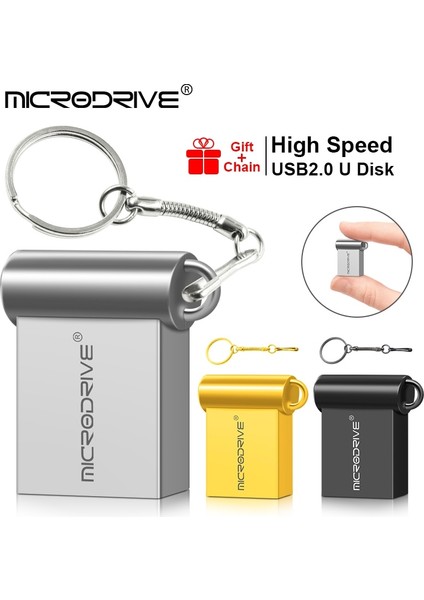 Siyah 64GB USB 2.0 Metal USB Flash Sürücü 128GB 32GB 64GB USB Flash Bellek Çubuğu Kalem Sürücü USB Disk Memoria USB Su Geçirmez (Yurt Dışından)