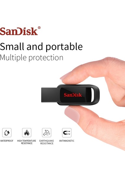 32GB Sandisk CZ61 USB 2.0 Kalem Sürücü 128GB USB Flash Sürücü 64GB Pendrive 32GB 16GB 8gb Flash Bellek USB Sopa Yüksek Kaliteli Kalem Sürücü (Yurt Dışından)