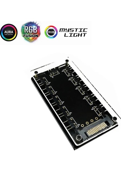 12V Rgb 1X10-CASE 5V 3P-100CM 12V 4pin Rgb Aura 5V 3 Pin Argb Rgbw Kablo Ayırıcı Hub Kılıfı, Bant Uzatma Kablosu Adaptörü LED Şerit Işık Pc Rgb Fan Soğutucu (Yurt Dışından) fırsatları