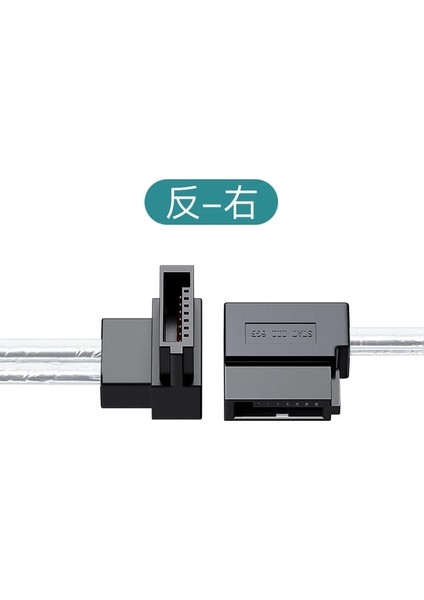 Aşağı-Sağ 30CM Gümüş Sata 3.0 Veri Kablosu Sata Iıı Sata 3 Kablo 10CM-2M Kilitleme Mandallı Düz Sağa Sola Yukarı Aşağı Açı 90 Derece 6gb (Yurt Dışından)