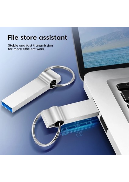 1 Tb Olaf USB Flash Sürücü Metal Kalem Sürücü 2 Tb/1 TB/512G Su Geçirmez Yüksek Hızlı Flash Disk Mini Bellek Çubukları 2 Tb U Disk Kalem Sürücü (Yurt Dışından)