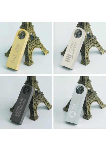 Black-C3 2gb 10PCS Ücretsiz Özel Logo USB Flash Sürücü 4gb 8gb 2.0 Yüksek Hızlı Kalem Sürücü 16GB 32GB 64GB 128GB Pendrive Metal USB Stickler Anahtarlı (Yurt Dışından) indirimleri
