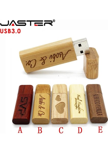Akçaağaç Ahşap Kutu Yok 16 GB Jaster USB 3.0 Yüksek Hızlı Ahşap Bambu Flash Sürücü Kalem Sürücüsü Ahşap Pendrive 4 GB 8 GB 16 GB 32 GB 64 GB Creativo 1 Adet Ücretsiz Logo (Yurt Dışından)