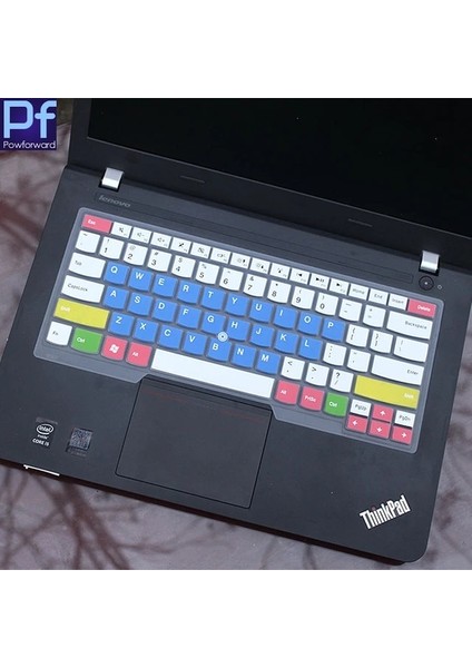 Candyblue Için 2021 Lenovo Thinkpad E14 T14 Gen 2 / E14 Gen 2 Gen 3 / L14 Gen 2 E490 E485 E480 E475 E470 14 "laptop Klavye Kapağı Cilt (Yurt Dışından)