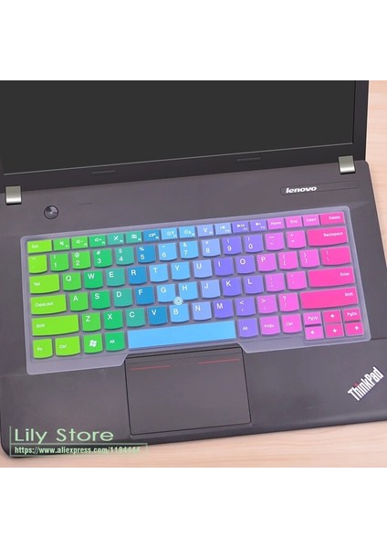 Candyblue Için 2021 Lenovo Thinkpad E14 T14 Gen 2 / E14 Gen 2 Gen 3 / L14 Gen 2 E490 E485 E480 E475 E470 14 "laptop Klavye Kapağı Cilt (Yurt Dışından)
