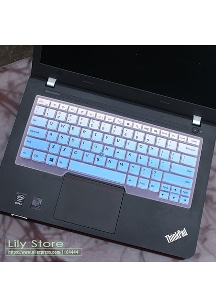 Candyblue Için 2021 Lenovo Thinkpad E14 T14 Gen 2 / E14 Gen 2 Gen 3 / L14 Gen 2 E490 E485 E480 E475 E470 14 "laptop Klavye Kapağı Cilt (Yurt Dışından)