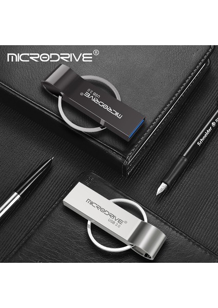Gümüş 32 GB Metal USB 3.0 Flash Sürücü 64 GB Parmak Izi Sürücüsü 16 GB 8 GB Pendrive 32 GB Flash Bellek Çubuğu 128 GB Kalem Sürücüsü 64 GB Anahtar Üzerinde USB Disk (Yurt Dışından) modelleri