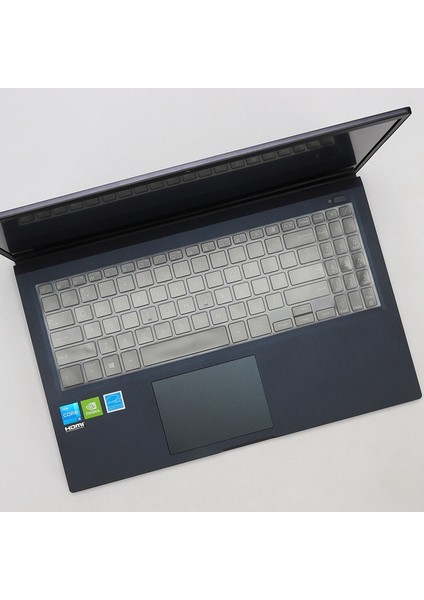 Bej 15.6 "tpu Laptop Klavye Kapak Cilt Koruyucu Asus Expertbook B1 B1500 B1500C Expertbook L1 L1500 PX555 PX555C B1 L1 Kapak (Yurt Dışından)
