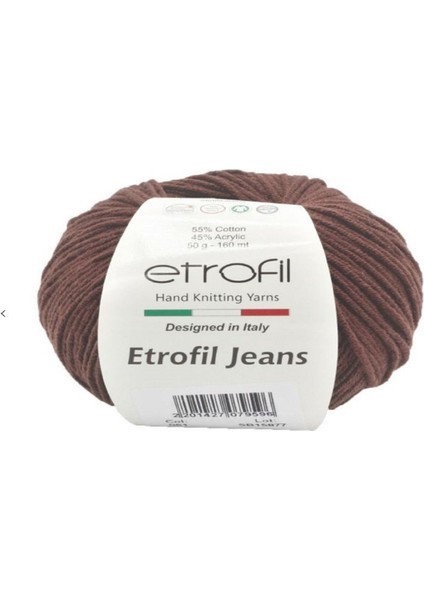 Etrfil Jeans Kahferengi 4 Adet Colar : 062