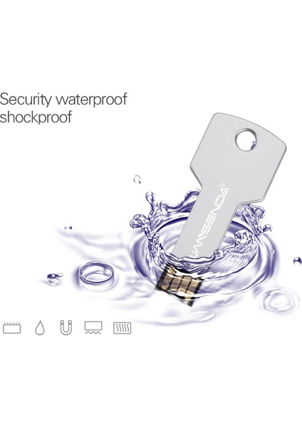 Yeşil 128 GB Wansenda Anahtar USB Flash Sürücü Su Geçirmez Kalem Sürücü 128 GB 64 GB 32 GB 16 GB 8 GB Pendrive Bellek Diski 2.0 Thumbdrive (Yurt Dışından) indirimleri