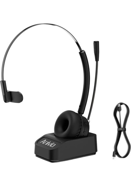 Mikrofonlu Bluetooth Kulaklık Kompakt Kablosuz Kulaklık 250MAH Gürültü Önleyici Kulaklık Dizüstü Bilgisayar Için Çevrimiçi Sınıf Ofis Seyahati Ev (Yurt Dışından) modelleri