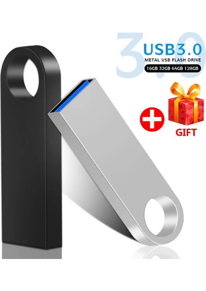 Yeşil 64GB Yüksek Hızlı Memoria Flash Sürücü 3.0 Pendrive 128GB 64GB Su Geçirmez Kalem Sürücü 16GB 8gb Flash USB 2.0 Metal Çubuk Anahtar Özel Logo (Yurt Dışından)