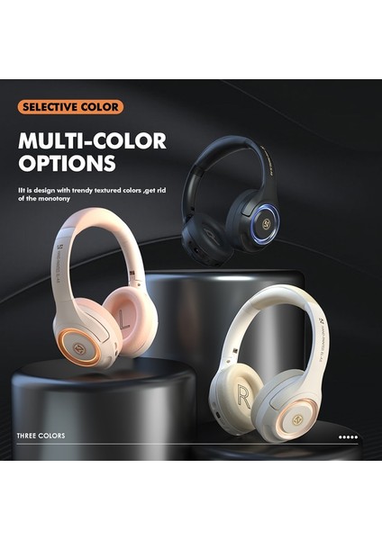 Pembe Hiçbir Kutu Witht7 Yeni Bluetooth 5.1 Oyun Kulaklık Hıfı Stereo Bas Kablosuz Kulaklıklar Tf Kart Ps4 Pc Dizüstü Telefon Için Mic ile Spor Kulaklık (Yurt Dışından)