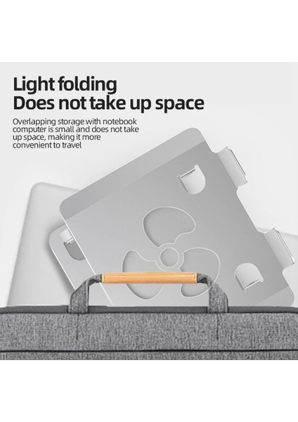 Gümüş Laptop Standı Cyko Çift Katmanlı Dizüstü Bilgisayar Standı Alüminyum Macbook Tablet Dizüstü Bilgisayar Standı Masa Soğutma Pedi Katlanabilir Dizüstü Bilgisayar Tutucu (Yurt Dışından) fırsatları