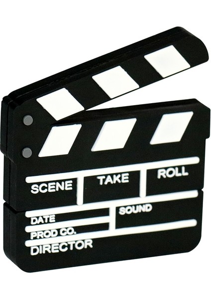 128 GB Çizgi Film Klaket USB Flash Sürücü 8 GB 16 GB 32 GB 64 GB USB 2.0 Pendrive Film Memory Stick 128 GB Kalem Sürücü 256 GB USB Flash (Yurt Dışından) modelleri