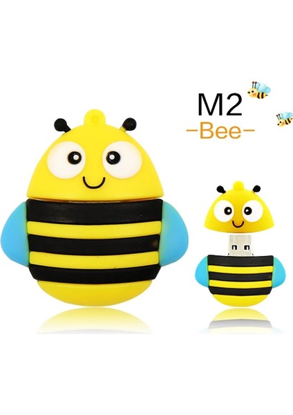 128 GB Pendrive 64 GB Memory Stick USB Flash Sürücü 128 GB 2.0 Bumblebee Karikatür Kalem Sürücü USB Sopa 32 GB Hediye USB (Yurt Dışından)