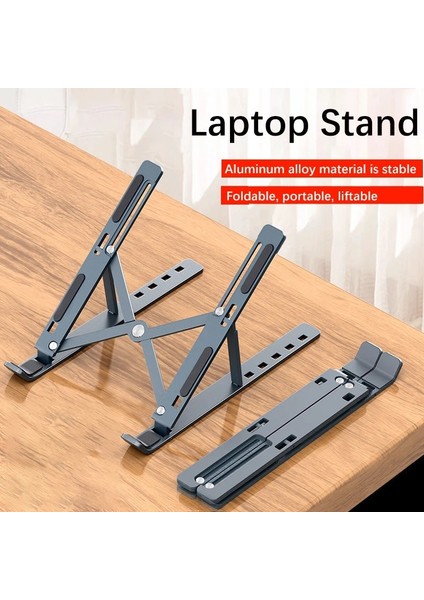 Gümüş 1 Matebook Masaüstü Standı MacBook Air 13 Pro 16 Standı Dizüstü Tutucu Hp Dell Soğutucu IPad Katlanabilir Dizüstü Tablet Standı (Yurt Dışından) indirimleri