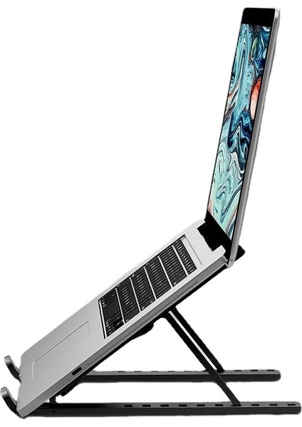 Pembe-2 Katlanabilir Dizüstü Bilgisayar Standı Bilgisayar Braketi Masaüstü Ayarlanabilir Taşınabilir Destek Dizüstü Bilgisayar Tabanı iPad Macbook Tablet Aksesuarları (Yurt Dışından) indirimleri