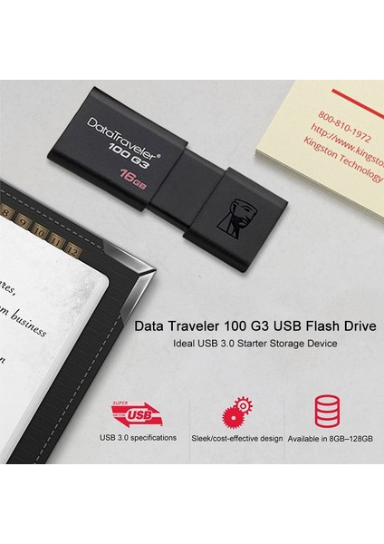 Dtxm 64GB Kingston USB Flash Sürücüler 8gb 16GB 32GB 64GB 128GB USB 3.0 Kalem Sürücü Yüksek Hızlı Pendrives DT100G3 (Yurt Dışından)