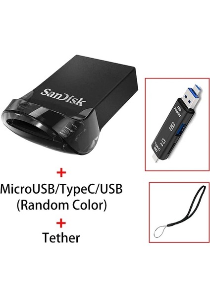 CZ430 Y211 64GB Sandisk USB 3.1 Mini Pendrive 128GB 64GB 32GB 256GB 512G USB Flash Sürücü 128 16 GB Kalem Sürücüsü USB Flash Çubuk Disk Anahtar Bellekte (Yurt Dışından)