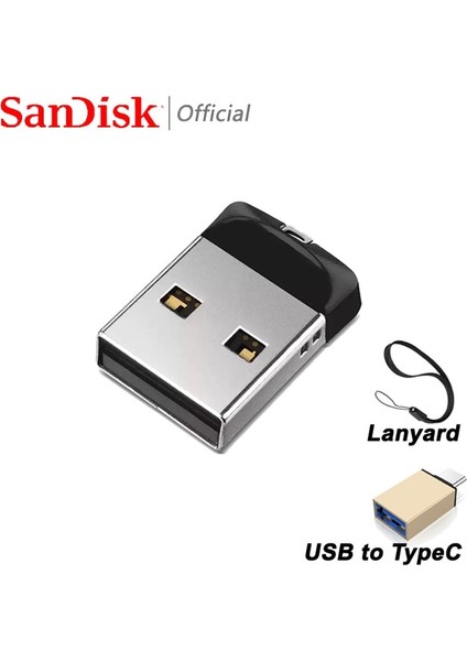 CZ33 Kordon B 16GB Sandisk USB Stick Flash Bellek USB Pendrive 64GB USB Flash Sürücü 32GB Pen Drive Key Mini USB 16GB USB Bellek U Disk Pc Için (Yurt Dışından)