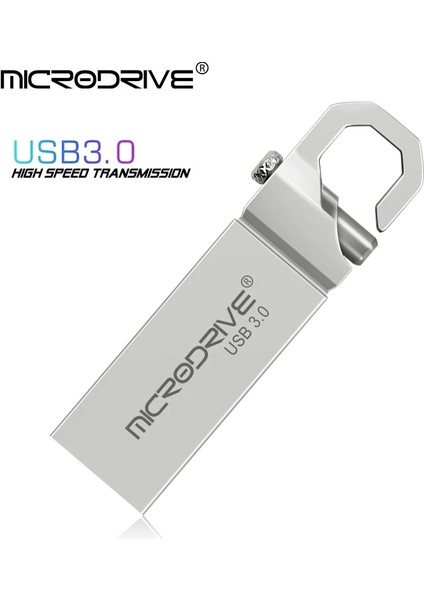 Siyah 256GB Pendrive 3.0 USB Flash Sürücü 64GB 32GB 16GB Memory Stick Metal Su Geçirmez Anahtar Toka 64GB 128GB 256GB Yüksek Hızlı U Disk (Yurt Dışından)
