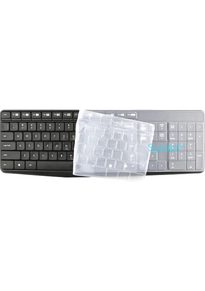 Logitech MK235 K235 MK315 K375S 2019 2020 Kablosuz Siyah Şeffaf Şeffaf Silikon Tpu Kılıf Koruyucu Için Temizle Klavye Kapak (Yurt Dışından) fırsatları