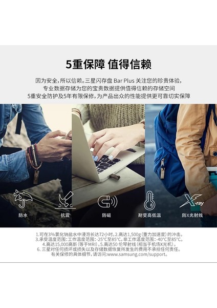 Be4 Y211 128GB Samsung USB Flash Sürücü 32 64 128 GB Pendrive 128GB 64GB 32GB 256GB 400M'YE Kadar Kalem Sürücü 3.1 USB Çubuk Disk Pc Için Anahtar Bellekte (Yurt Dışından) fırsatları