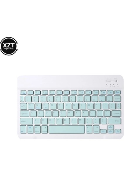 Sarı Mini Kablosuz Klavye Bluetooth Klavye ve Fare Keycaps Rusça Bluetooth Klavye ipad Tablet Telefon Dizüstü Bilgisayar Için Şarj Edilebilir (Yurt Dışından)